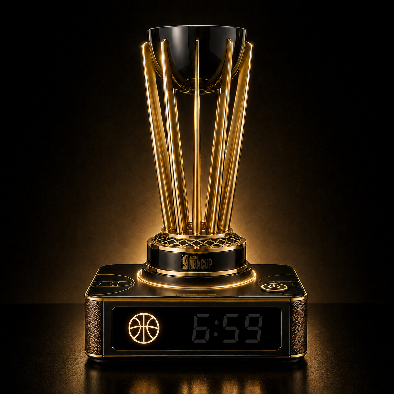 BASKETBALL ALARM CLOCK